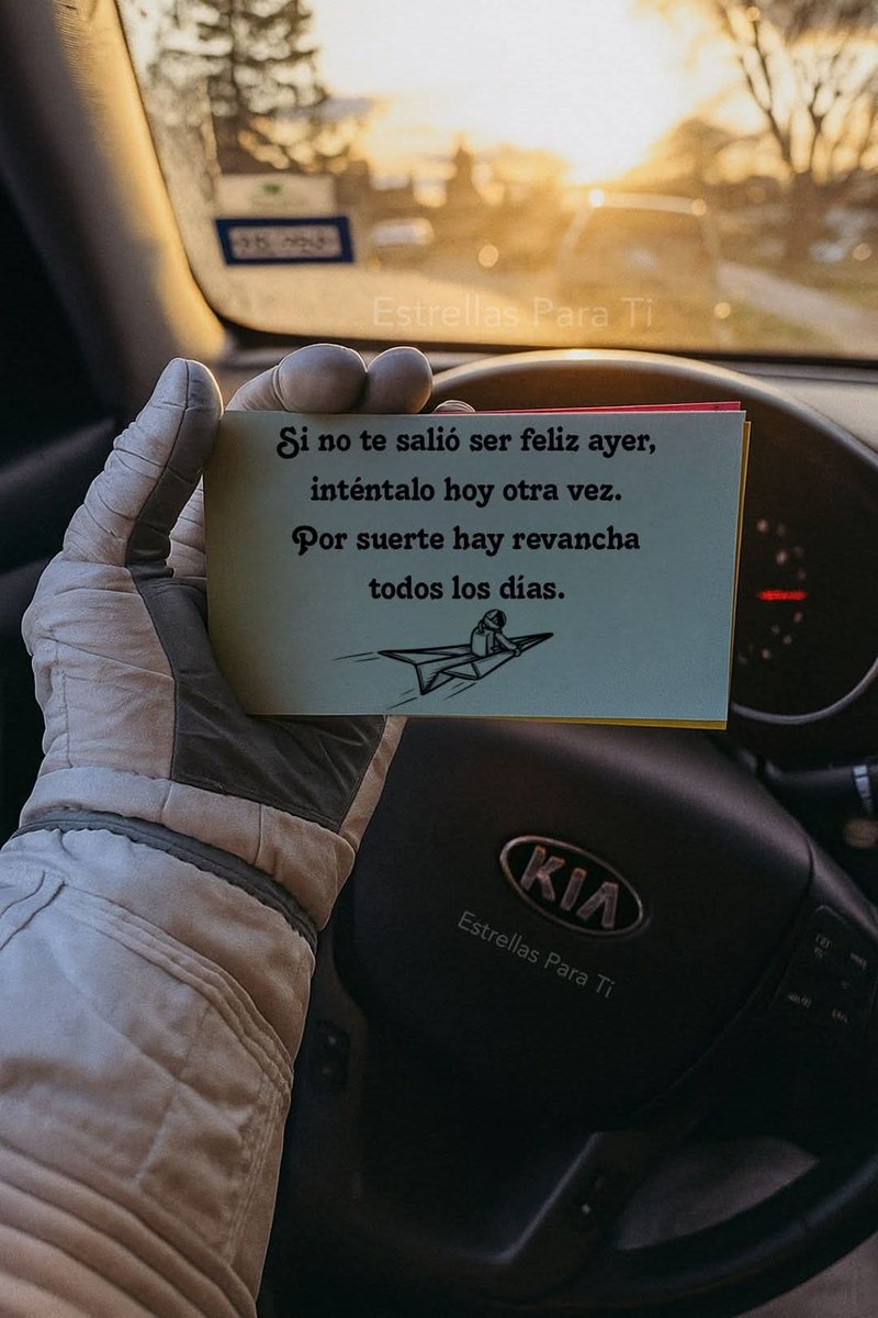 Buenos días ☕

"Y en medio de todo el caos,
todavía me atrevo a soñar." 💫

#EstrellasParaTí ✨☀️🚘👨🏻‍🚀