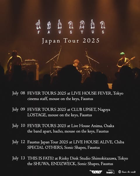 ginn_taro's tweet photo. Faustus Japan Tour 2025記をIGにしたためた。相変わらずもらってばかりのツアーだった。
https://t.co/26MVcZXqeZ https://t.co/A1S7M7mk4j