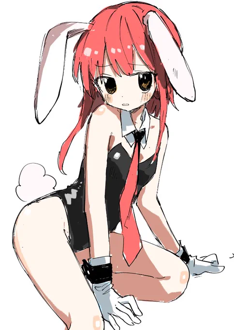ちょっと前に描いてたバニーあります