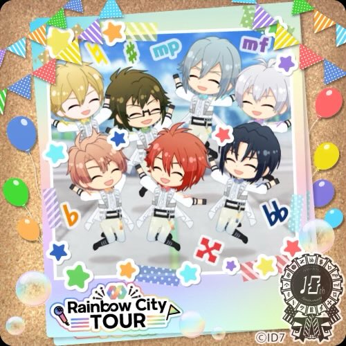 i7__mona's tweet photo. 【速報】いいねPt 【165195524/210000000】 まで到達！

IDOLiSH7がレインボーシティを案内中！
好きなスポットは見つかった？

https://t.co/BPfuxsm65y
↑みんなでツアー配信中のアイドルにいいねを贈ろう！↑

#アイナナ　#１０周年　#配信中 https://t.co/tgktwDbfh2