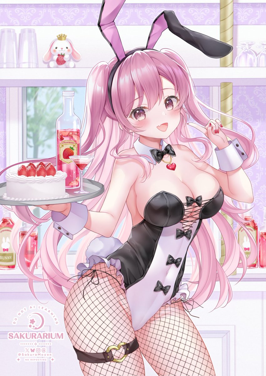 🐰🍓💗
#バニーの日