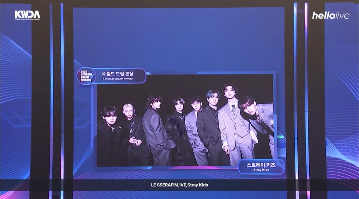 skzchartdata's tweet photo. 🏆 Congratulations Stray Kids for winning "Bonsang" at the 2025 K-World Dream Awards (KWDA)!

STRAY KIDS DOMINATE THE 2025 KWDA
#SKZat2025KWDA @Stray_Kids https://t.co/mzUTokSX3l