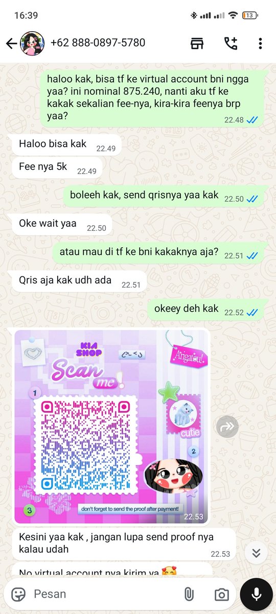 wouvrh's tweet photo. HELP RT!! PENIPUAN!! ‼️

088808975780 

Jadi disini aku ada pake jasa titip transfer gitu lewat X, terus orang ini komen dipost aku. Disini aku udah cek gtc no dia aman gaada yg mencurigakan, jadi aku transfer lah itu. Disini masih aman sampe akhirnya  dia kirim ss an dari shopee https://t.co/DJb3CrsuiH