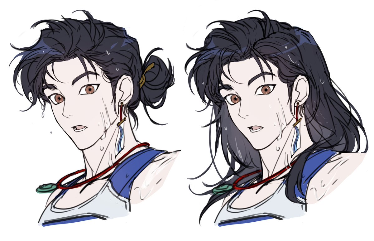 AAak_00000's tweet photo. 머리 풀어 https://t.co/9SxeDmDt5o