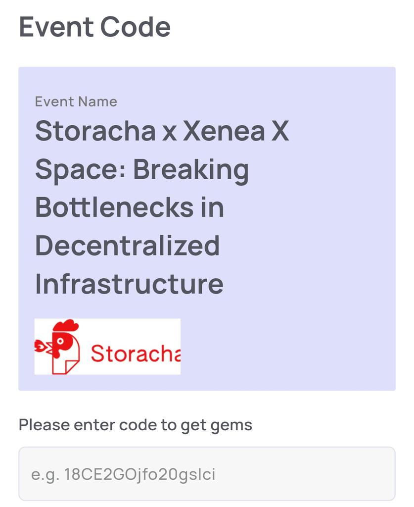 GO1PAWSED's tweet photo. Storacha × XENEA Event Code dropping in few minutes
Do Follow 🔔 & Retweet 🔁 and Be Ready ✅
#storacha #xeneaevent #storachaevent #eventcode https://t.co/gKA6zIwgSR