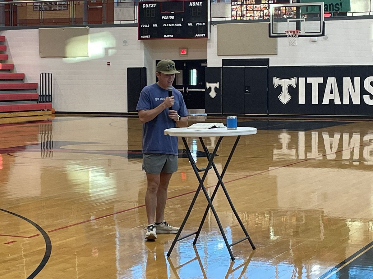 Thank you to WFBC associate Parker Bondick for speaking this morning at our first NOHS FCA Huddle of the 2025-2026 school year! Next Huddle is 9/18!