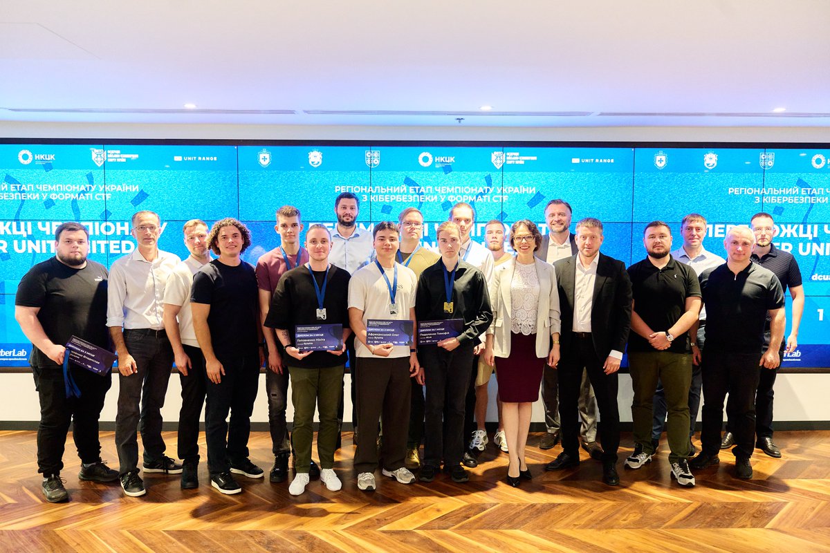Eu4Ua's tweet photo. ⚡ On 20 August, a presentation of the results of the first regional competitions in the CTF (cybersecurity) discipline was held in Kyiv.

🏆 A highlight of the event was the awarding of the winners. 

We are proud to support such initiatives🇪🇺🇺🇦

@EUDelegationUA @fiap_es https://t.co/bl8u4EwmAT