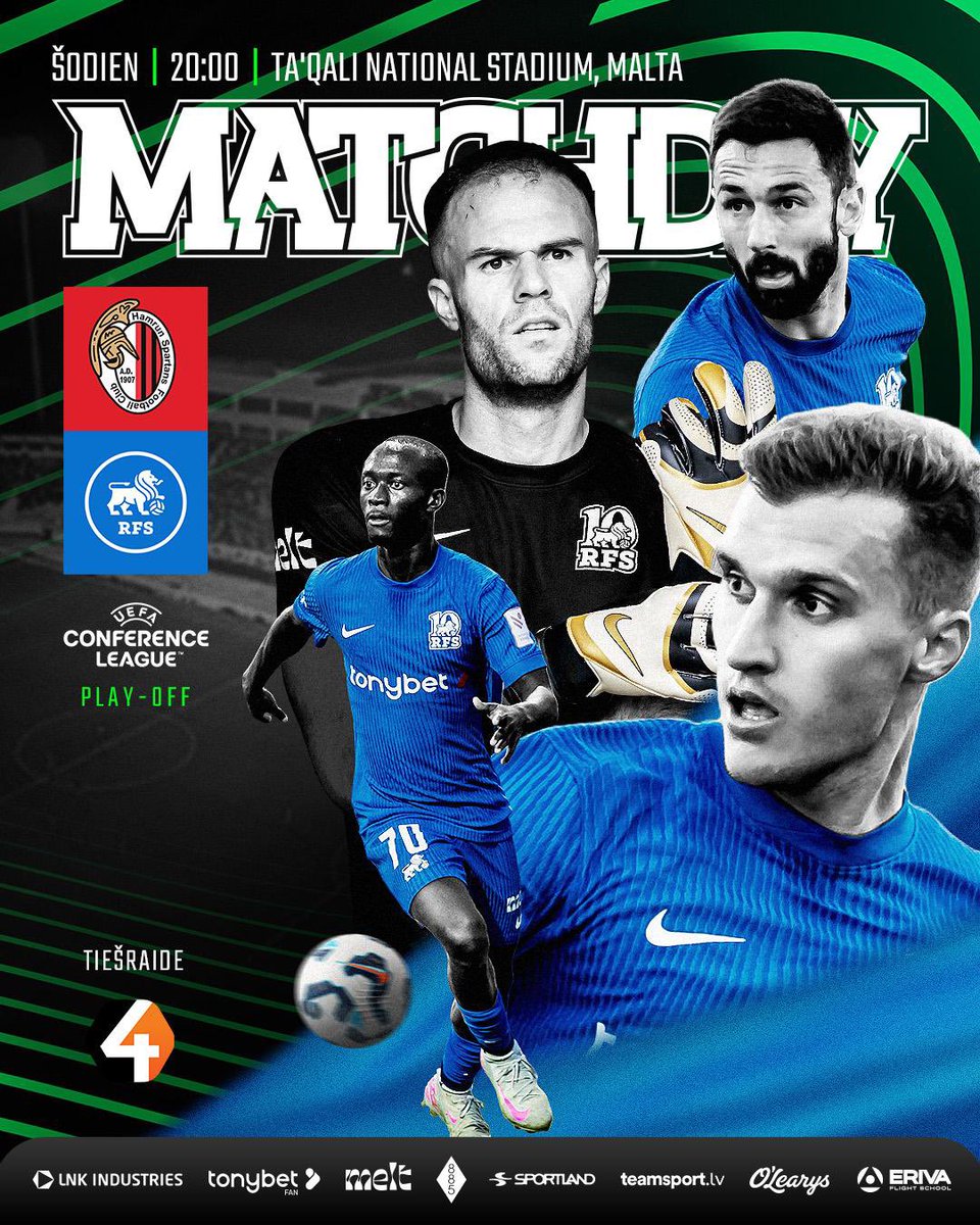 RFS_tr's tweet photo. #MATCHDAY

🏆 UEFA Konferans Ligi Play-off
🆚 Hamrun Spartans
⏰ TSİ 20.00
🏟️ Ta'Qali National Stadyumu
@Conf_League https://t.co/fXKqip6O3Q