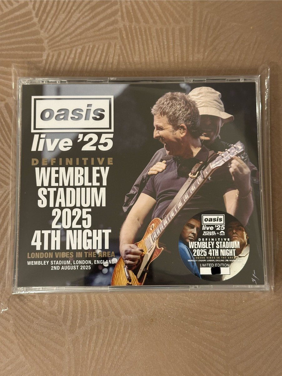 先日告知が出た、LHによるオアシスの独占新作ライブ音源タイトルですが