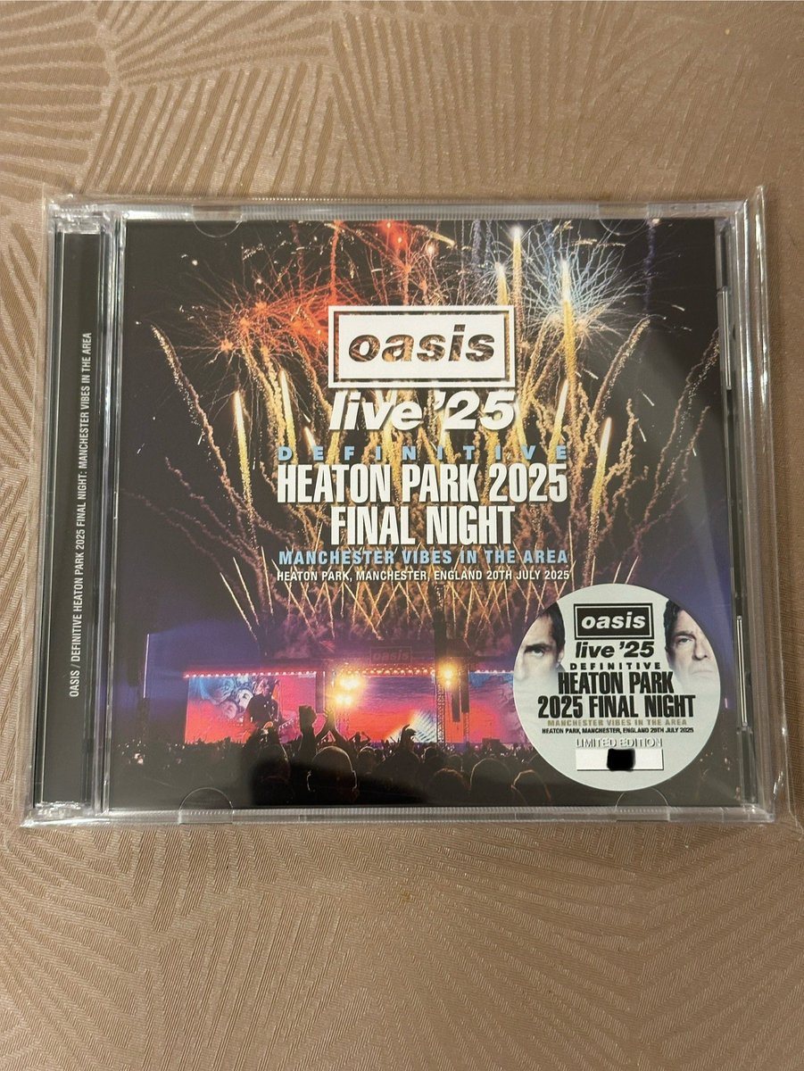 先日告知が出た、LHによるオアシスの独占新作ライブ音源タイトルですが