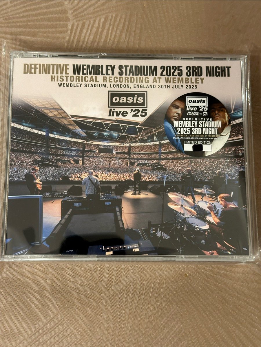 先日告知が出た、LHによるオアシスの独占新作ライブ音源タイトルですが