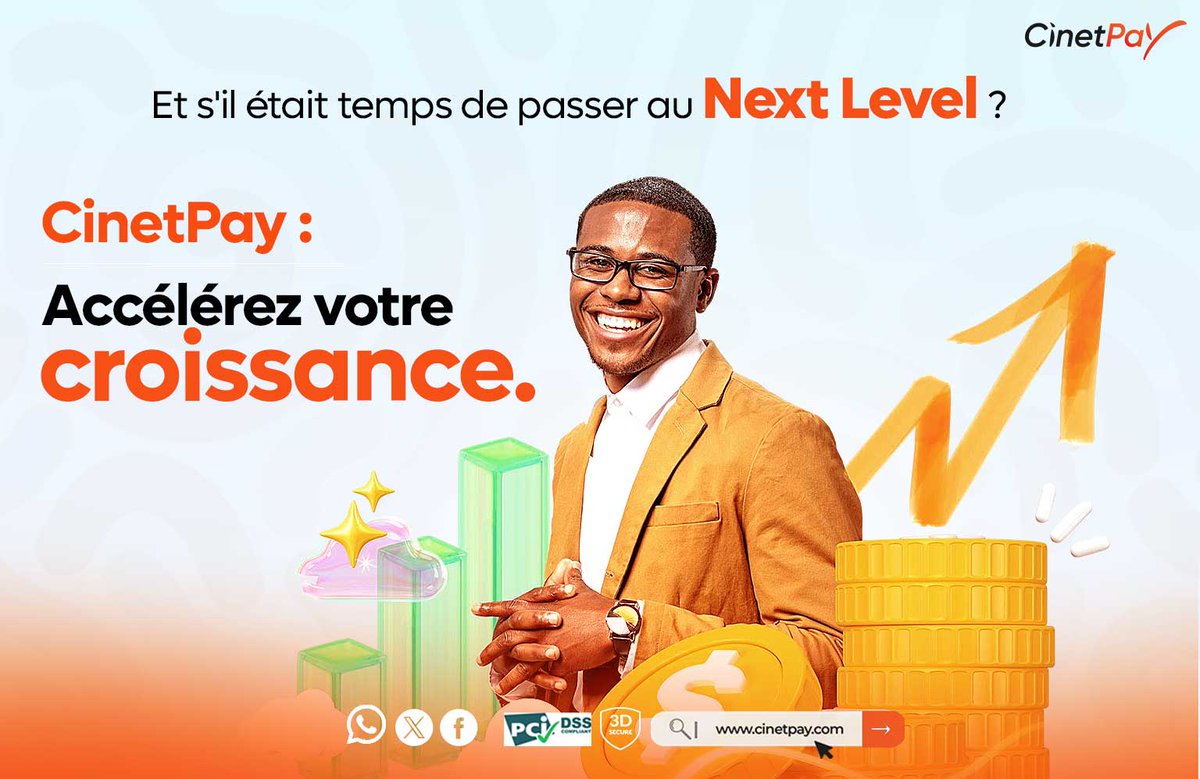Un processus de paiement fluide peut faire passer votre taux de conversion de 1,2 % à 3,8 %, soit plus que tripler vos ventes. Ne laissez plus un tunnel de paiement freiner votre développement.
Testez CinetPay pendant 30 jours 
👉 bit.ly/4mWCmCD