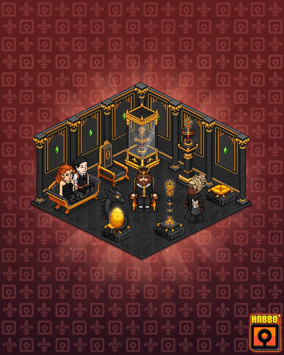 a new habbo community challenge is live, Habbos!!

✨ complete a new maze

🪑 help unlock the Black Throne in the webshop

🖤 you might also get a teaser for some future plans 

#Habbo25 🎈

🧵⬇️