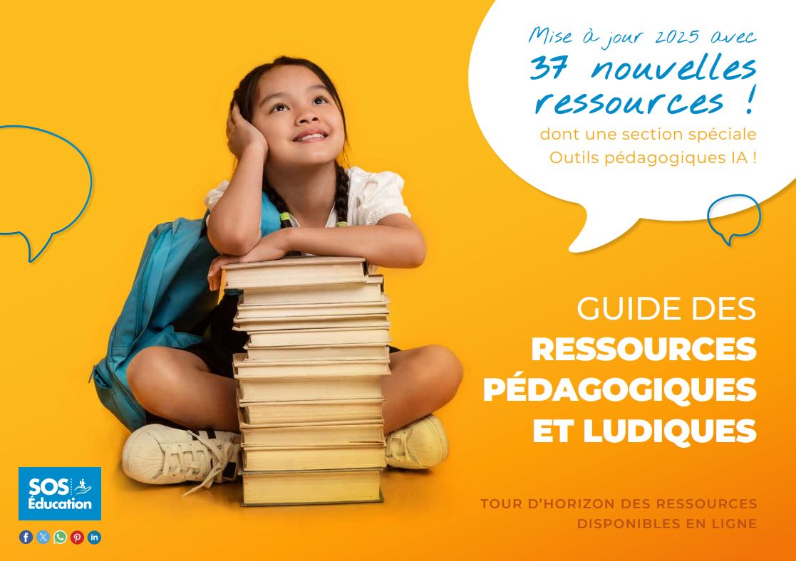📚 Votre enfant a des difficultés dans certains apprentissages ?
Vous n'êtes pas seuls dans cette situation.

📢Notre guide 2025 vous propose :

295 outils pédagogiques éprouvés
Des approches adaptées à chaque profil d'enfant
Une section innovation avec l'IA éducative
Un