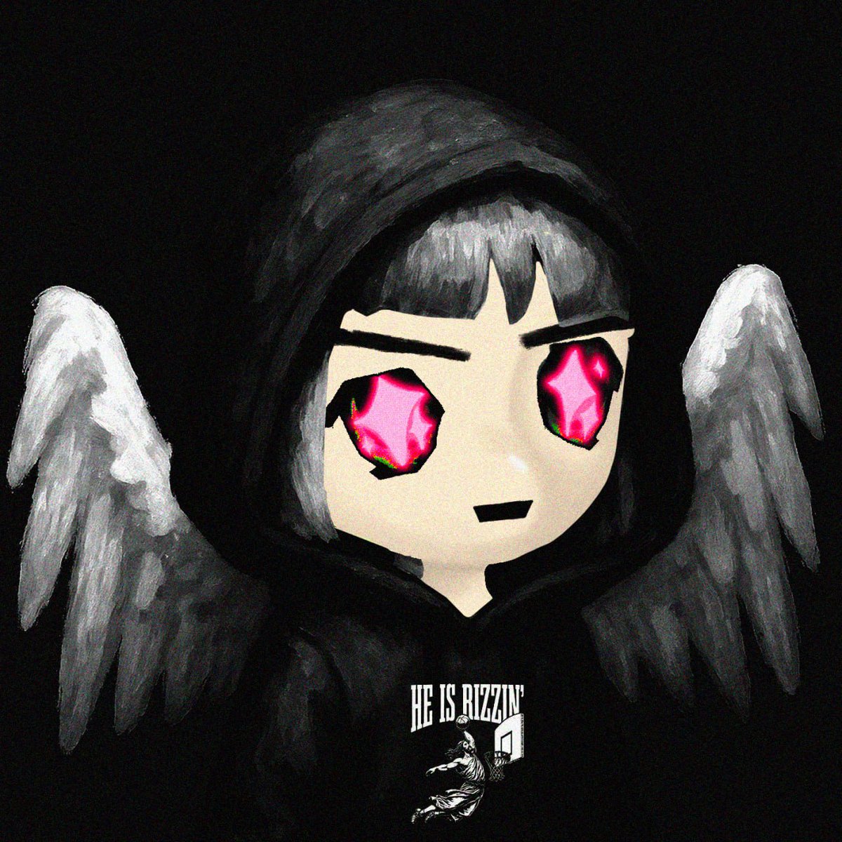 talking to the team

the $blessd collection being cooked by one of the retardio artists

early.