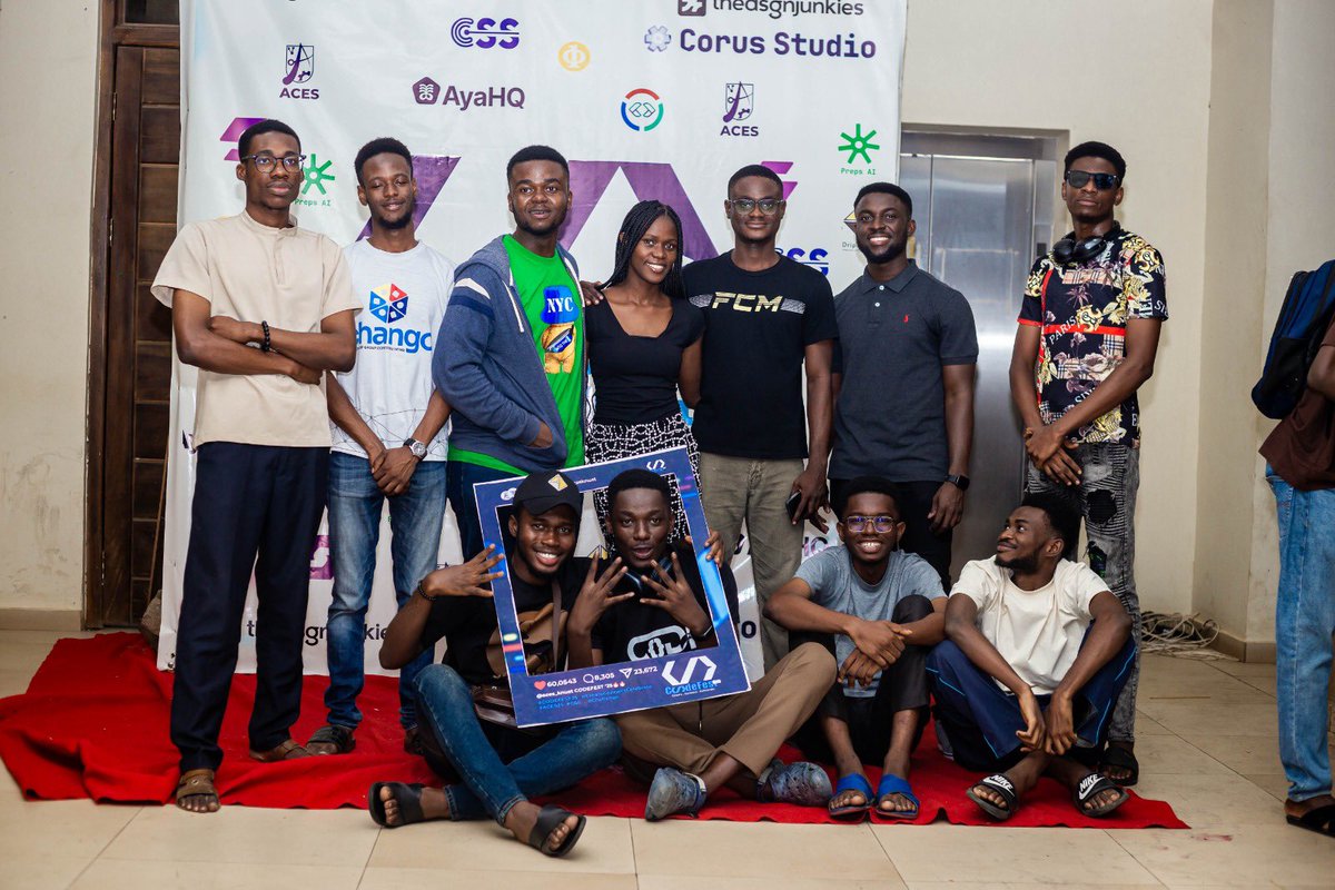 OFWAFRICA's tweet photo. The KNUST Wiki Tech Club participated in this year’s Codefest, a 48-hour hackathon, designed to encourage participants to develop prototypes to tackle real-world challenges.

Well done to the Club for their participation! 

 #Wikitech #HackathonChallenge https://t.co/WgfkWLCWHg