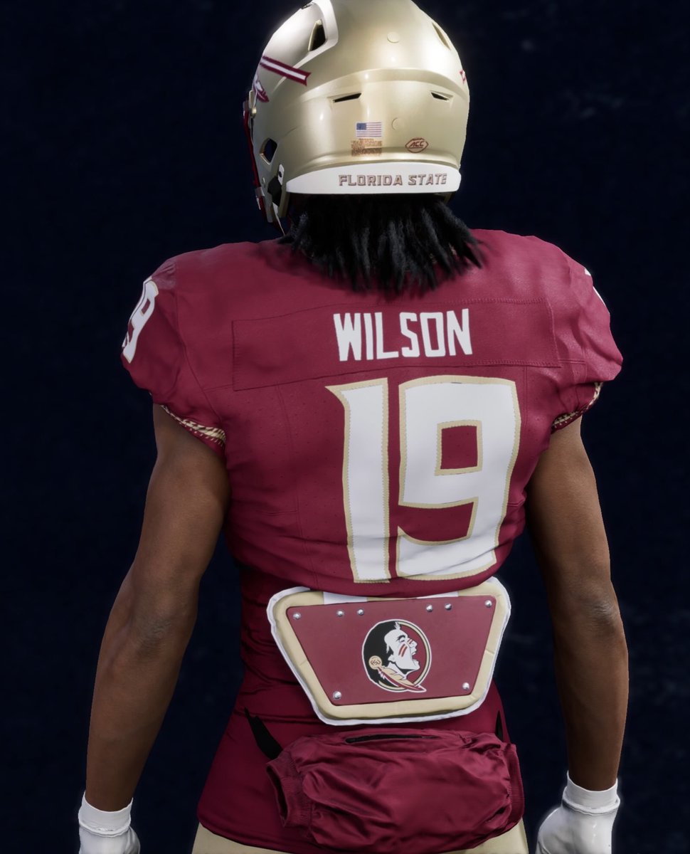 gamingtailgate's tweet image. A look at some of the team branded backplates added to College Football 26 as part of Title Update 1.008. #CFB26