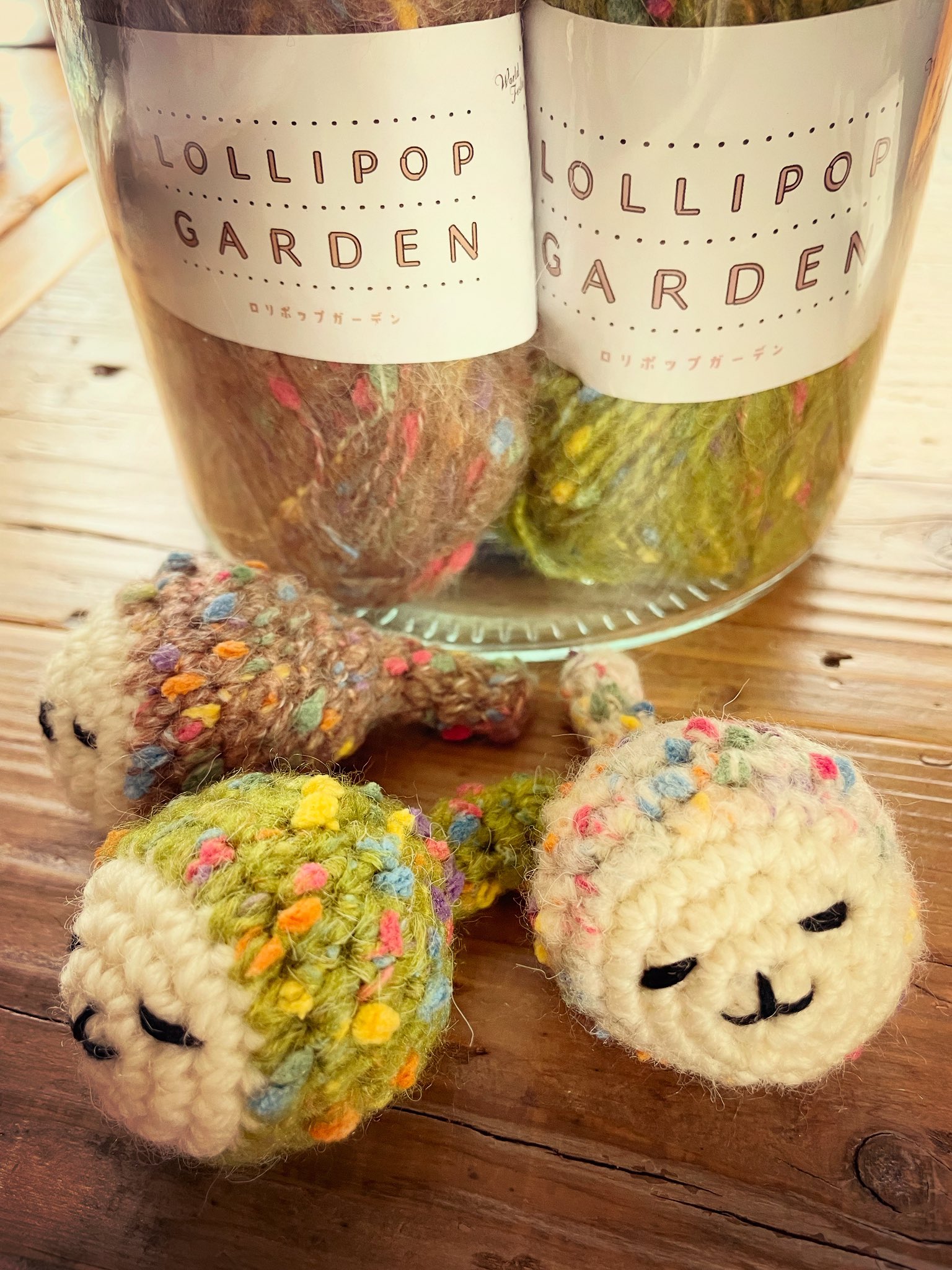 まりもアカウント あみぐるみ How to connect Amigurumi parts [How to knit a mash③