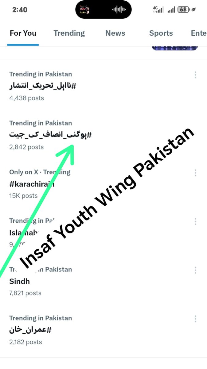 شاباش انصاف یوتھ ونگ 
#ہوگئی_انصاف_کی_جیت