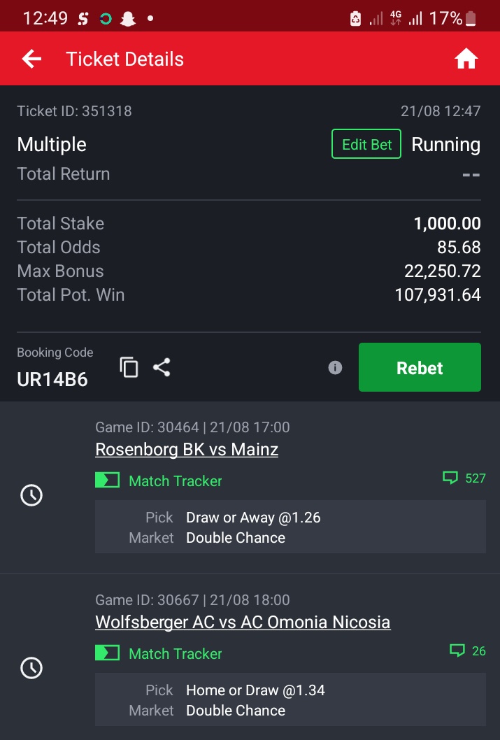 Visited✅️✅️✅️ <a href="/Mrbankstips/">MrBanks💰</a> 
85 ODDS: UR14B6