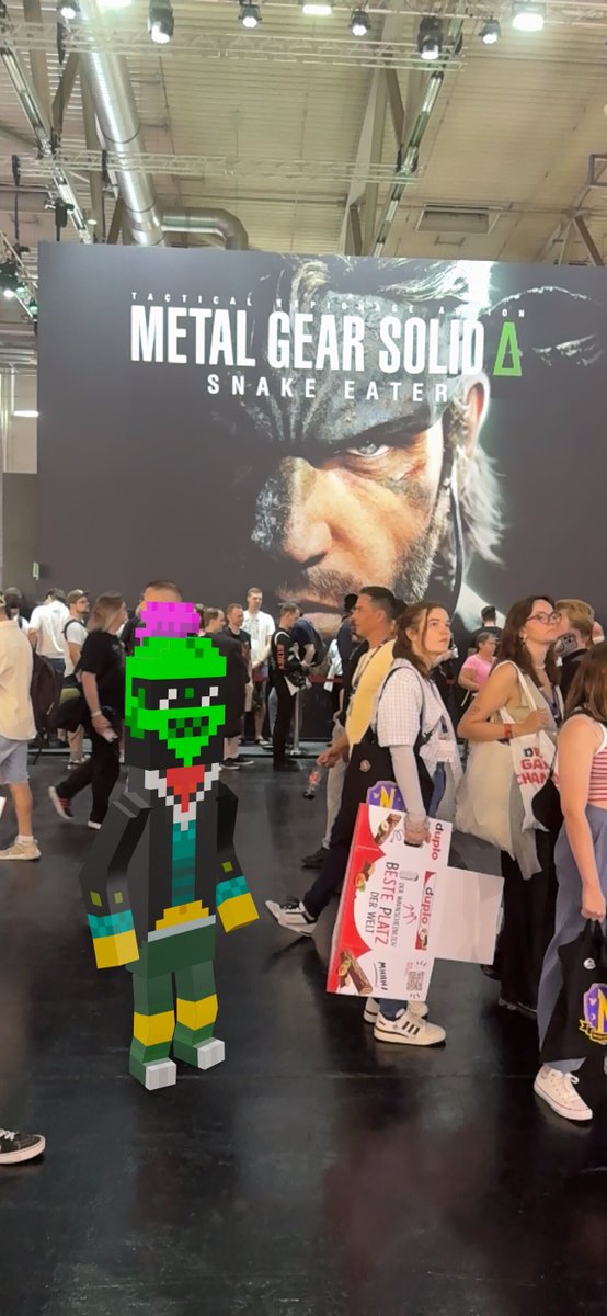 Snake, respond. Snake? Snaaaaake! 🐍

Have you ever imagined what #Chainers would look like if it was created by Hideo Kojima?

And yeah, CHAINERS IS ON #GAMESCON! #WEB3 WORLD DOMINATION! 🎮🌐

Drop that LFG in the comments! I will share more pics sooooon, stay with us here! 💬📸