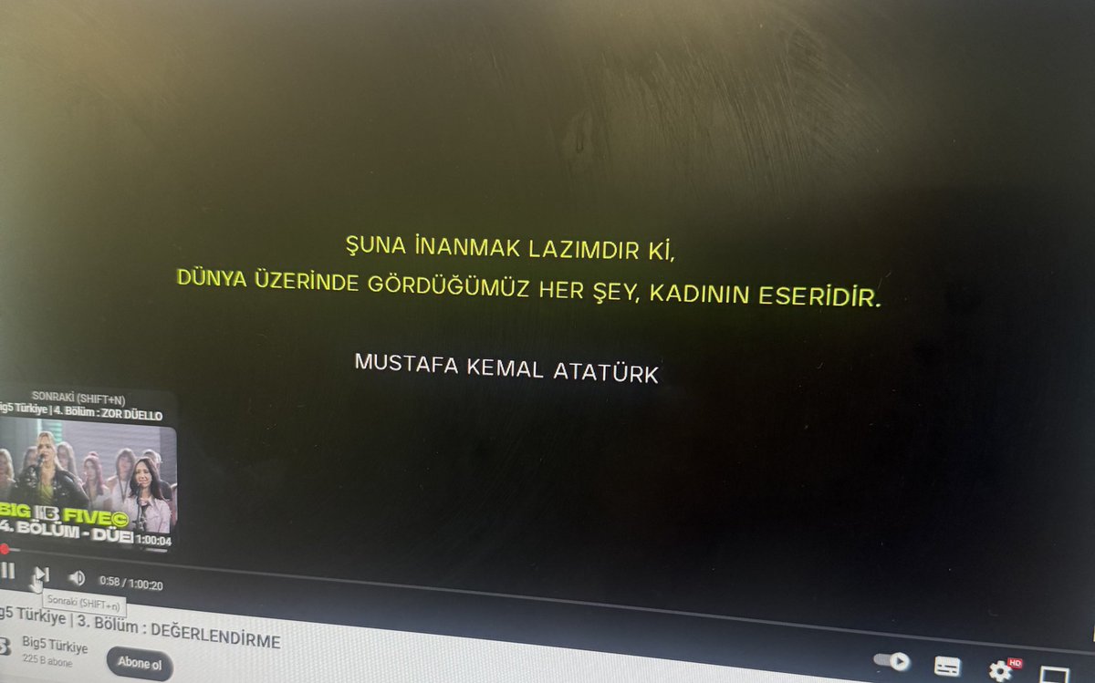 Kadınların etinden sütünden yararlanıldığı bir program başlangıcındaki yazılar ÇOK manidar