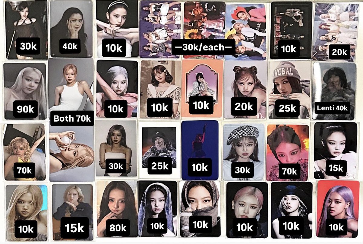 crazyoverbp23's tweet photo. WTS AAB BLACKPINK OFFICIAL 🥰

PC &amp; POSTCARD BUY 5 FREE 1 😍
- DOM MEDAN
- INCL PACKING, EXC ADMIN 12,9% (prefer split pay)
- Max keep event 2x with dp
- CONDI FOR SERIOUS BUYER ONLY

Jennie Lisa Rose Jisoo Amortage Ruby Born Pink Kill This Love Me Rosie https://t.co/9uuBJxKd3K