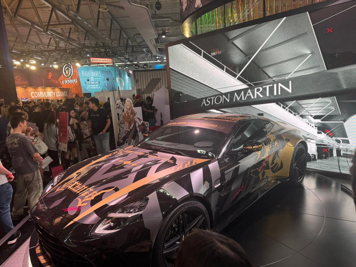 Andemon14's tweet photo. #RiduMysteryTales #AstonMartinZZZ #Gamescom2025 #zzzero https://t.co/pmITECqWAW