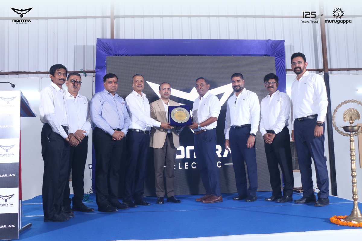 MontraElectric's tweet photo. #Montra Electric powers into Raipur with Ralas Wheels!
Bringing the EViator (e-SCV), Super Auto & Super Cargo (e-3Ws) to Central India. With Raipur emerging as a logistics hub, our EVs + full-service support drive smarter, sustainable mobility.
#BetterMovesUs https://t.co/hTFpwLAbCd