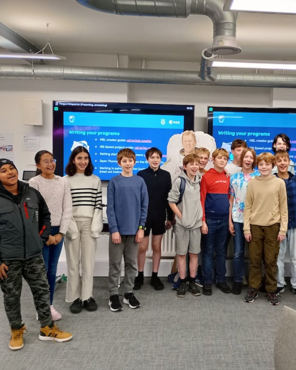 RaspberryPi_org's tweet image. Over 27,000 young people from 27 countries took part in the European Astro Pi Challenge 2024–25 🚀 ✨

Mentors say it boosted confidence, creativity, and coding skills.

Read more about the impact of the programme and how you can get involved 👉 rpf.io/blog-ap-2024-25

#AstroPi