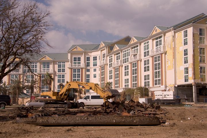 2005 brought devastation to the U.S. Gulf Coast with Hurricanes Katrina, Rita, and Wilma. In the aftermath, Cat® machines were on the ground—supporting recovery, powering cleanup efforts, and helping communities rebuild.

Built for tough times. Trusted when it matters most.