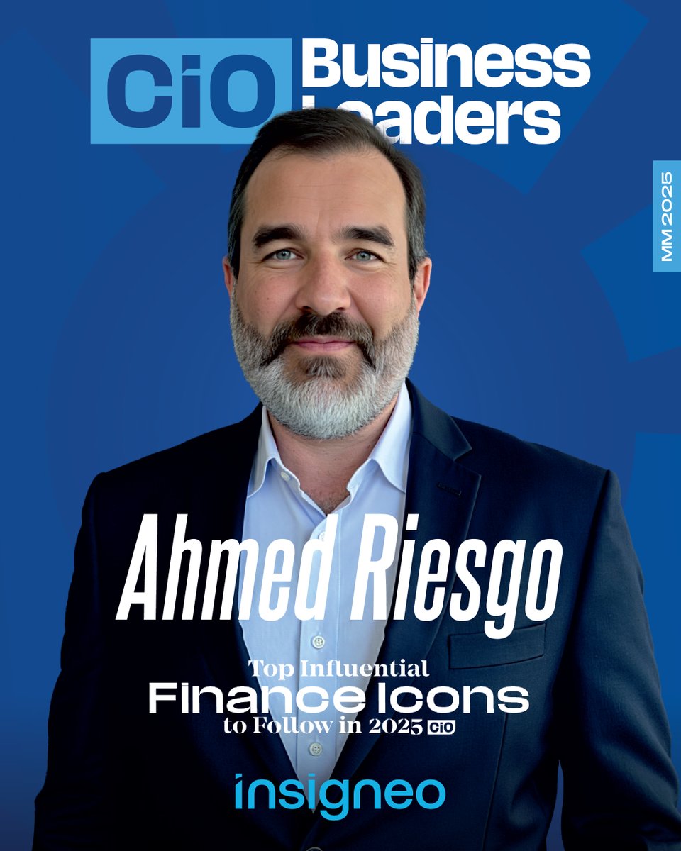 👏 Celebrating leadership that drives the financial industry forward

We’re proud to see our Chief Investment Officer, Ahmed Riesgo, featured among the Top Finance Icons to Follow in 2025 by CIO Business Leaders. This recognition highlights the importance of forward-thinking