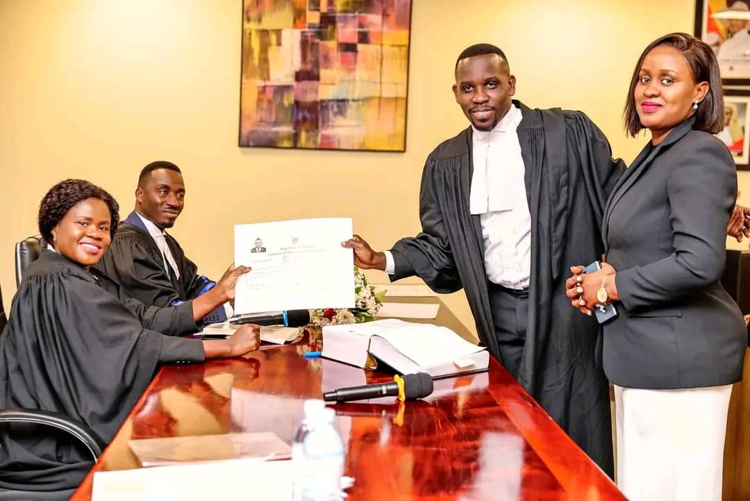 Sam Muyizzi Mulindwa (@sammuyizzimuli) on Twitter photo Welcome to the league my senior brother <a href="/JoelSsenyonyi/">Joel Ssenyonyi</a> . Your enrollment as an advocate of the high court is a remarkable accomplishment for our struggle for justice. Strive on comrade 👏 Welcome to the league my senior brother <a href="/JoelSsenyonyi/">Joel Ssenyonyi</a> . Your enrollment as an advocate of the high court is a remarkable accomplishment for our struggle for justice. Strive on comrade 👏