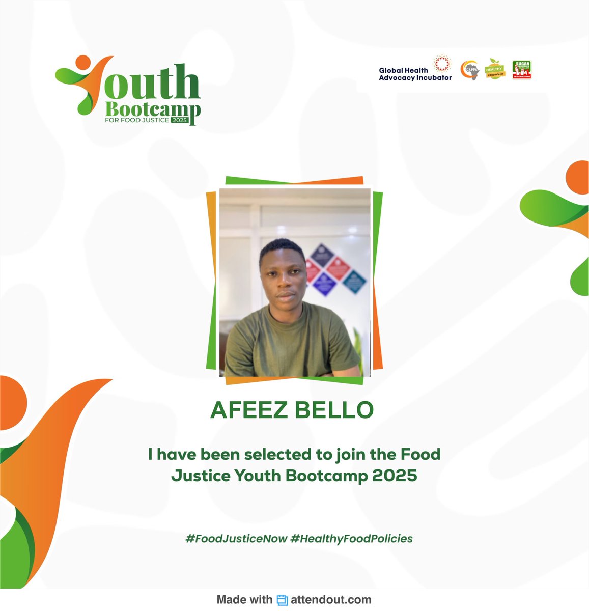 Feezybellz's tweet photo. I’ve been chosen to be part of the @CAPPAfrica Food Justice Youth Bootcamp 2025. 

This is a huge one, and I can’t wait to dive in and work with others who are passionate about making sure everyone has access to good, healthy food.

Thank you @CAPPAfrica and @HealthyFood_NG for this incredible opportunity.