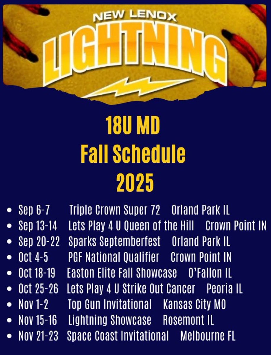 Caroline Semprevivo (@carolinesemp00) on Twitter photo I’m so excited to start the fall season with <a href="/NLLightning_MD/">New Lenox Lightning MD</a> ! Come check out all the talent on this team! I’m so excited to start the fall season with <a href="/NLLightning_MD/">New Lenox Lightning MD</a> ! Come check out all the talent on this team!