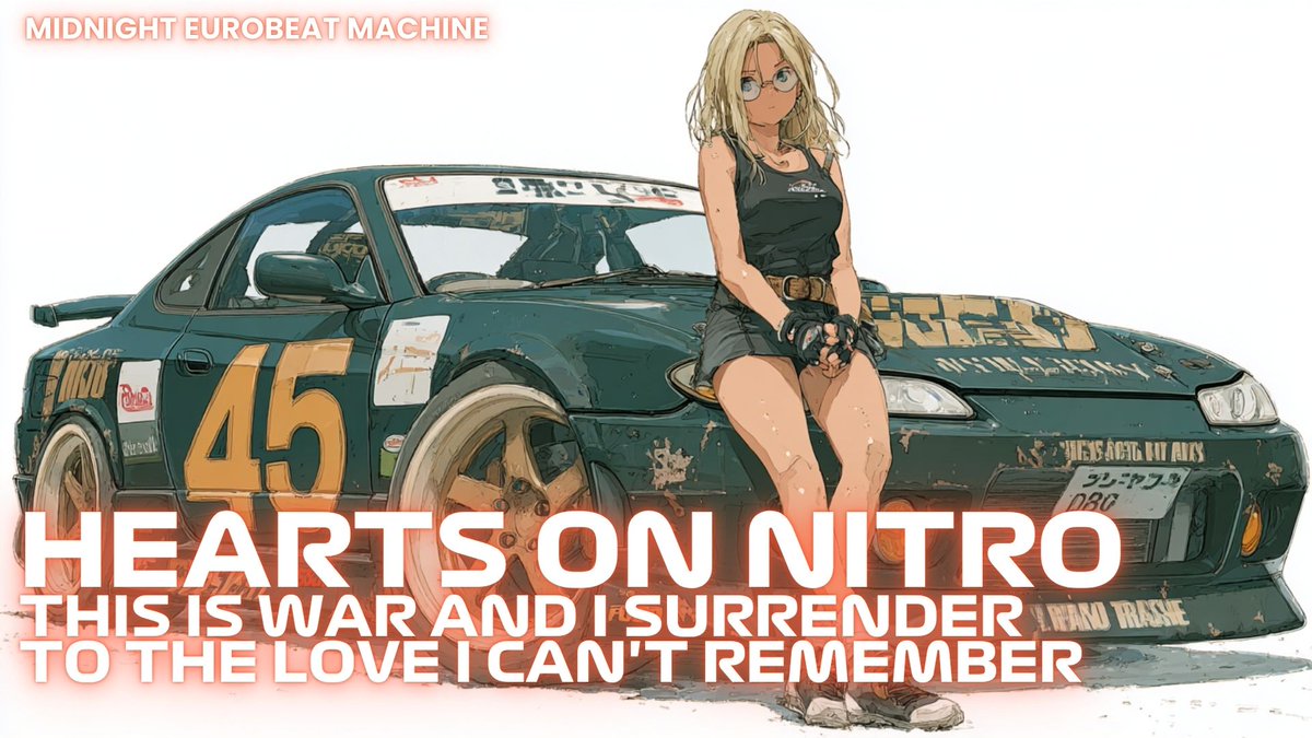 TokyoEurobeat's tweet photo. β€οΈβπ₯ Hearts on Nitro β Tokyo Eurobeat
Love at full speed. No brakes, only fire. ππ¨π₯
π§ Listen now:https://t.co/gaqPcaPf6Z
#Eurobeat #TokyoEurobeat #MidnightEurobeatMachine #NightDrive #StreetRacing https://t.co/0ERQk1FRiu