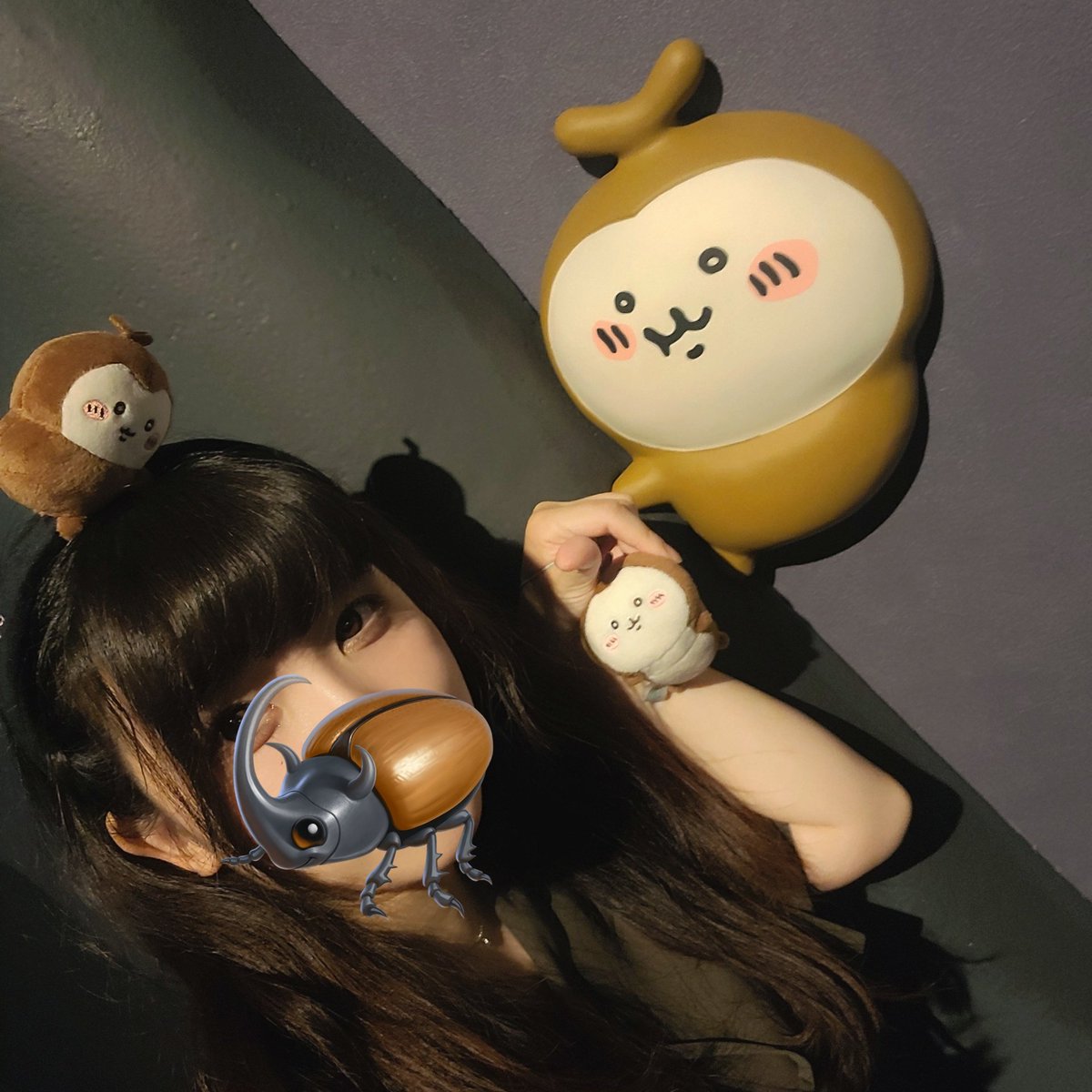 myadamyu's tweet photo. 私はカブトムシにまみれて旦那は夜光ってた https://t.co/z6hZ8Sqefa