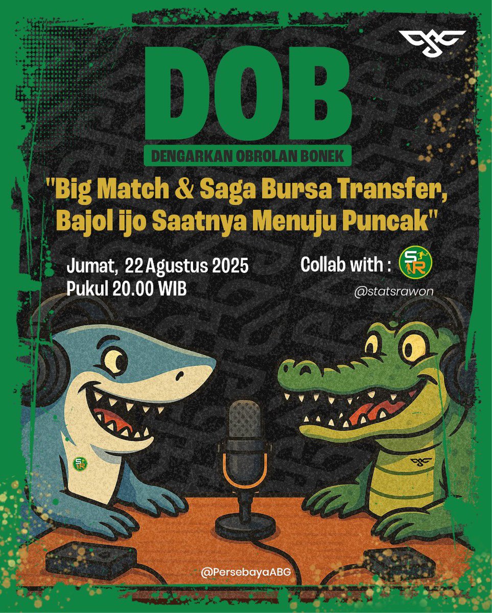 Ada yang nunggu ini? seperti biasa yo rek H-1 sebelum pertandingan kita ngobrol ngobrol bareng cak won <a href="/StatsRawon/">StatsRawon</a> ..

Banyak rek yang mau kita bahas besok.. dadi ojok ketinggalan yo rek, sesuk kita ngobrol bareng dan sharing bareng..

Sampek ketemu sesuk rek!!