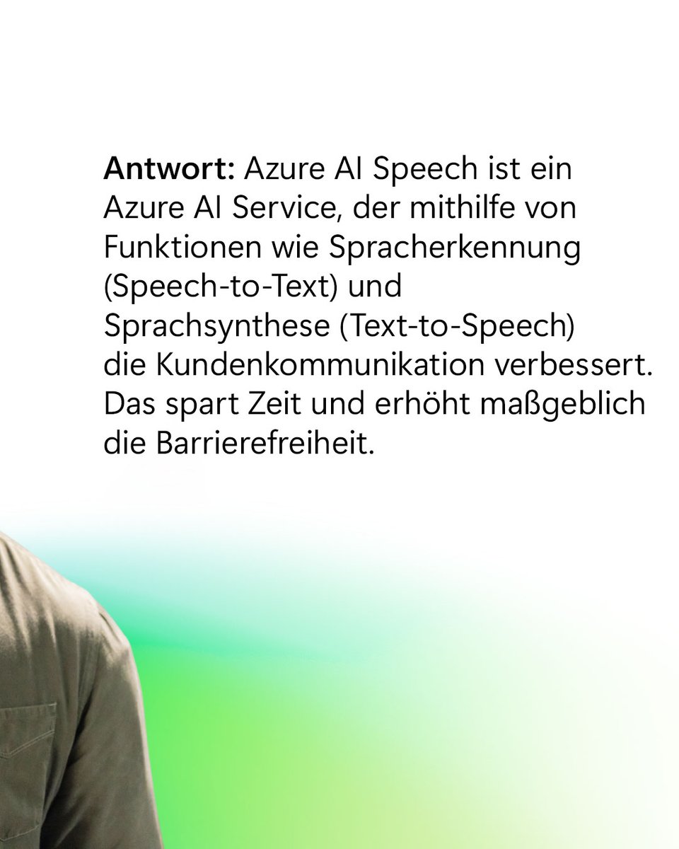 Hast du weitere Fragen zu Azure AI Speech? Lasse es uns unten wissen! 👇