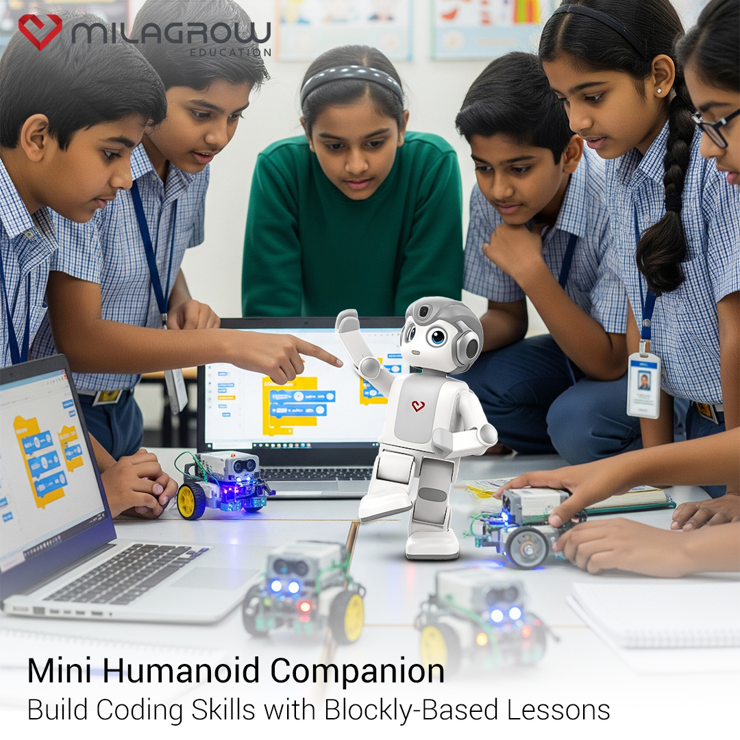 Build coding skills with fun Blockly lessons 🤖✨ Step‑by‑step logic, problem solving &amp; creativity for young innovators!
Learn More: zurl.co/wirzB

#CodingForKids #Blockly #STEMLearning #FutureSkills #Innovation #Milagrow #MilagrowEducation #Skills #CodingSkills #Coding