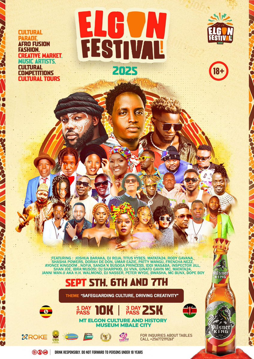 Musosi Ibrah (@musosiibrah) on Twitter photo In Mbale or planning a trip? 📍 Save this and get ready for an unforgettable experience! <a href="/ElgonF/">Elgon festival</a> In Mbale or planning a trip? 📍 Save this and get ready for an unforgettable experience! <a href="/ElgonF/">Elgon festival</a>