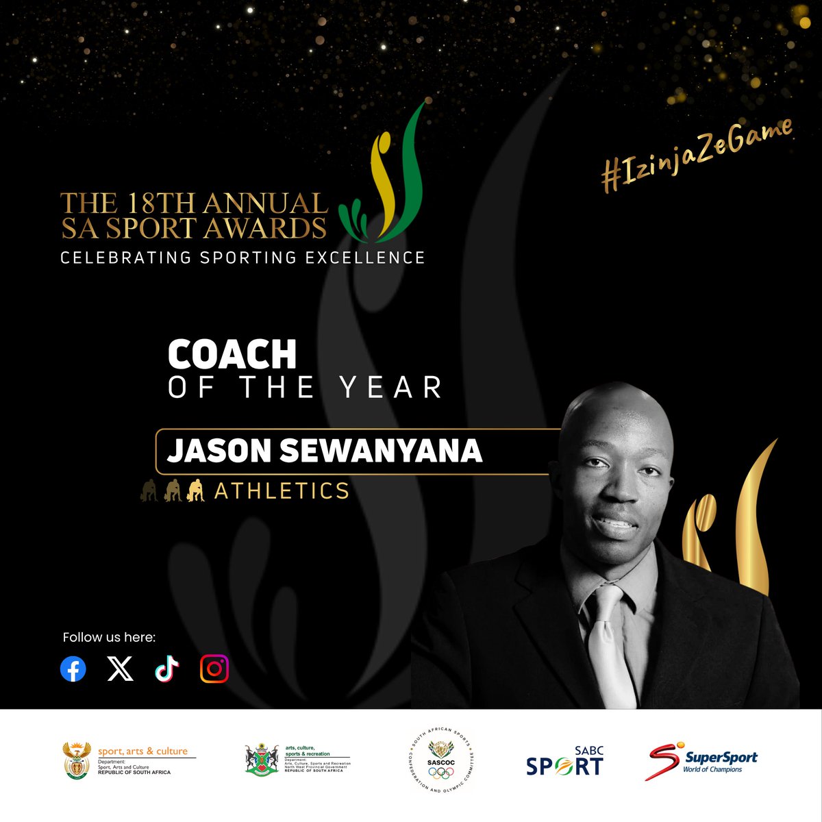 GovernmentZA's tweet image. 🏆 Game. Set. Match!

Meet the Coach of the Year nominees for the 18th South African Sport Awards. 💪 These women are redefining excellence in sport! 🏅

#SASA18TheEdition #IzinjaZeGame #CelebratingSportingExcellence #GovZAUpdates