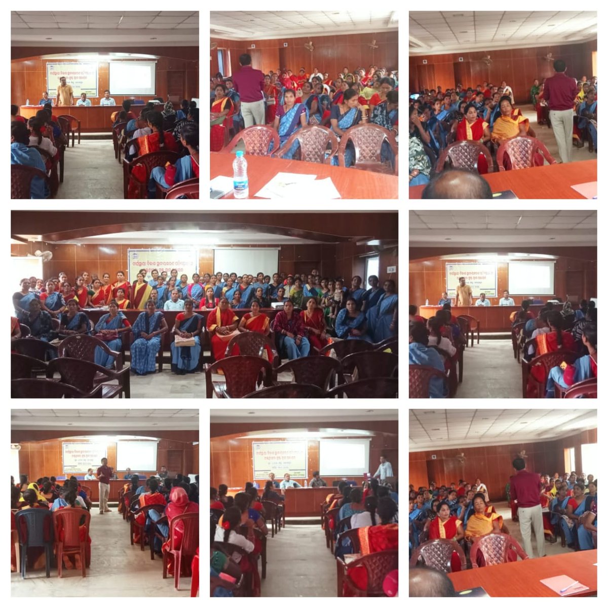 Training programme on Anemia Free Gram Panchayat at Jharigam Block Conference Hall on dtd 21-08-25