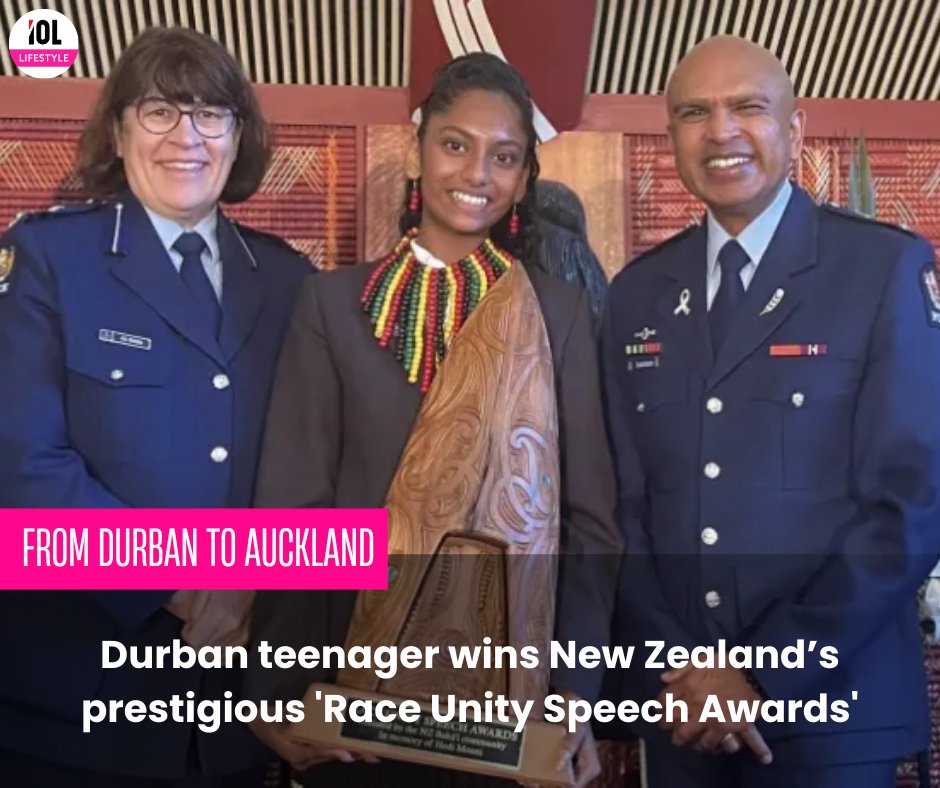 IOL_Lifestyle's tweet image. Jordyn Joy Pillay’s powerful voice on race, belonging, and unity has captured hearts.
#RaceUnity #YoungChangemaker #DiversityMatters #NewBeginnings #GlobalVoices
Read on tinyurl.com/yeykdt7d