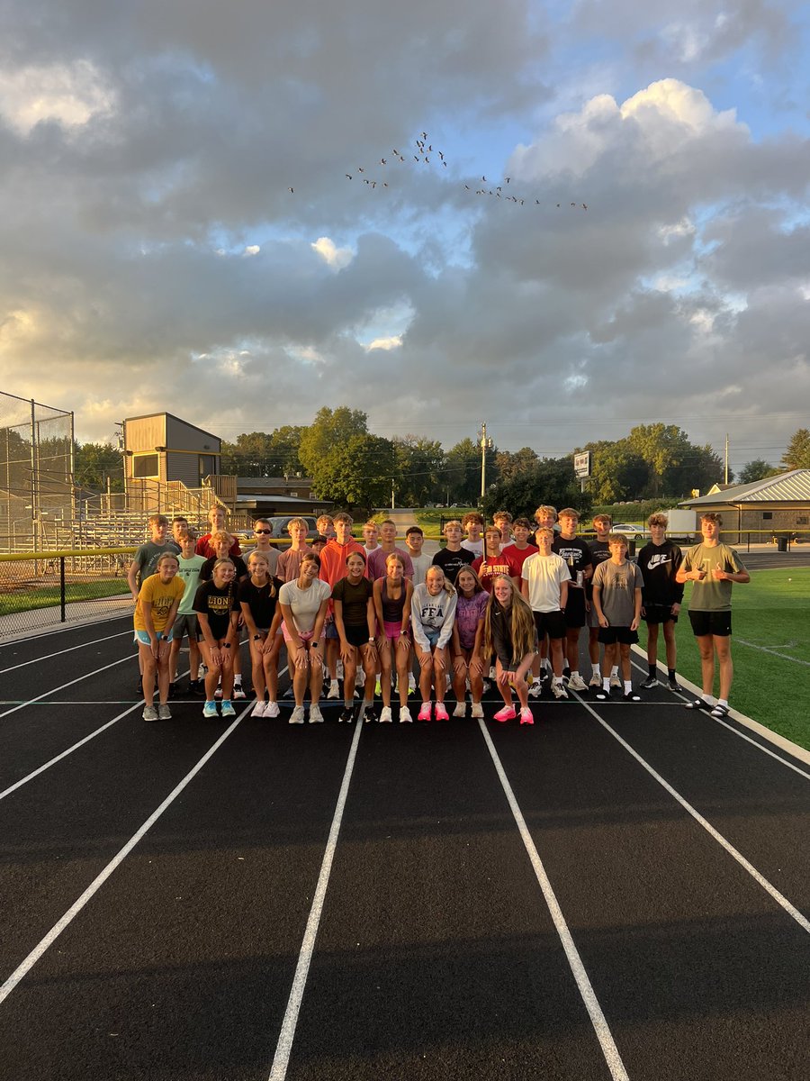 7:01AM: - The 24 hour relay has begun!