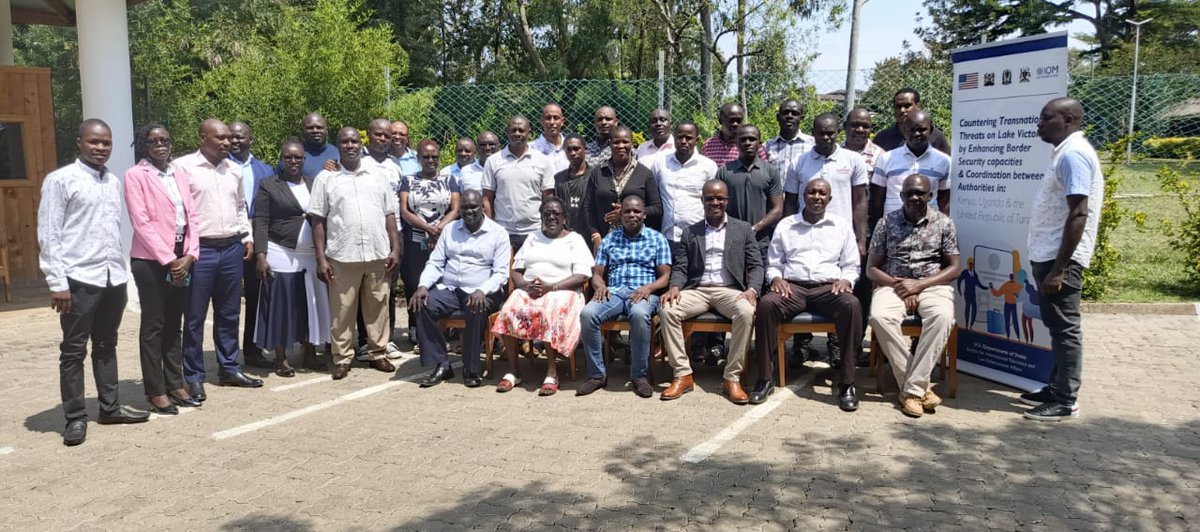 IOM Kenya (@iomkenya) on Twitter photo To counter TOC on #LakeVictoria, IOM Kenya with <a href="/StateINL/">US Dept of State INL</a> held a 3-day training for <a href="/DCI_Kenya/">DCI KENYA</a> & border officials, followed by mentorship from <a href="/DCI_Kenya/">DCI KENYA</a> & <a href="/BmsKenya/">Border Management Secretariat (BMS).</a> to strengthen TOC response & border governance around #LakeVictoria
Learn more kenya.iom.int/sites/g/files/β¦ To counter TOC on #LakeVictoria, IOM Kenya with <a href="/StateINL/">US Dept of State INL</a> held a 3-day training for <a href="/DCI_Kenya/">DCI KENYA</a> & border officials, followed by mentorship from <a href="/DCI_Kenya/">DCI KENYA</a> & <a href="/BmsKenya/">Border Management Secretariat (BMS).</a> to strengthen TOC response & border governance around #LakeVictoria
Learn more kenya.iom.int/sites/g/files/β¦