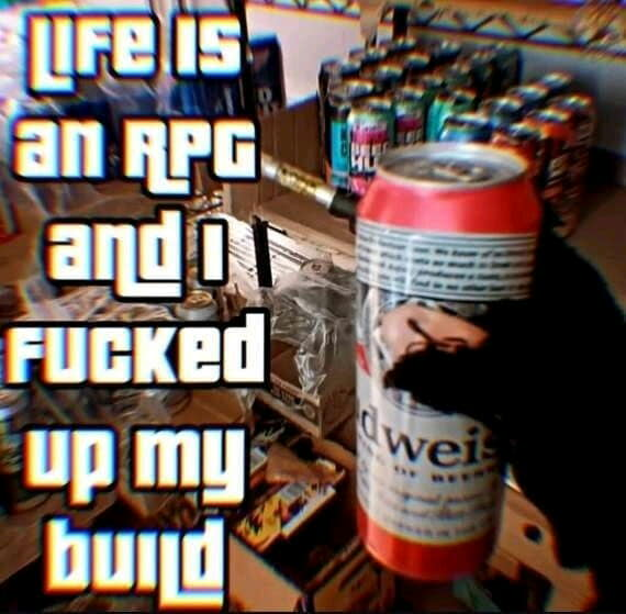 Remember to make the most out of your build, fucked up stats or not.

Happy Thursday y'all