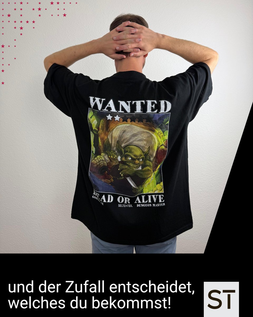 Ein Motiv. Sechs Varianten. Ein Unikat nur für dich.
Code GAMESCOM für kostenloser Versand.
Jetzt auf seltenteil.de 

#RealLifeLoot #SELTENTEIL #MysteryDrop #Gaming #Goblin #Fashion #Gamer #GamingFashion #GeekFashion #NerdCulture #CollectorsItem #Legendär #Gamescom