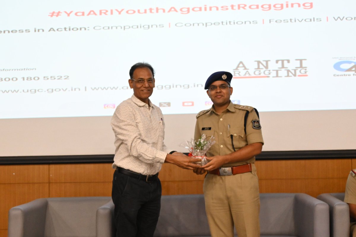 GujBiotechUni's tweet photo. Glimpse of National Anti-Ragging Week celebrated at GBU.
#AntiRaggingWeek #GBU #SafeCampus #RaggingFreeCampus #Awareness #InnovationAtGBU
@ugc_india
@dstGujarat https://t.co/p97jeseYAQ