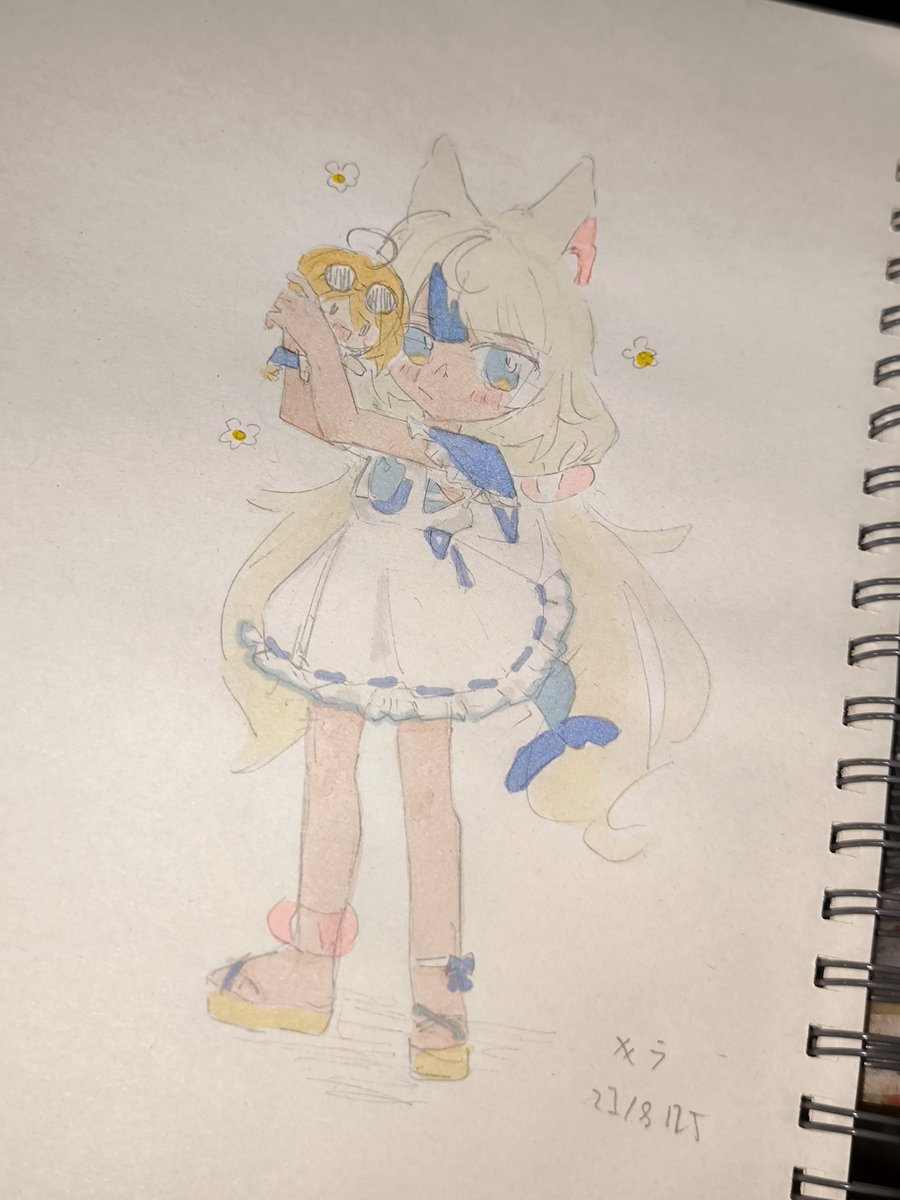 lmao i got a wrong colour for skin and now saba like got sunburned
#sabart #sabadoob